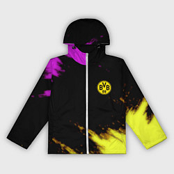 Ветровка с капюшоном женская Borussia Dortmund sport, цвет: 3D-белый