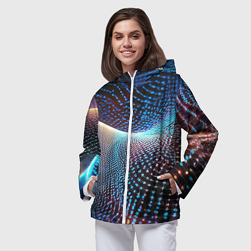 Женская ветровка Boson / 3D-Белый – фото 3