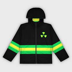 Ветровка с капюшоном женская Stalker game, цвет: 3D-черный