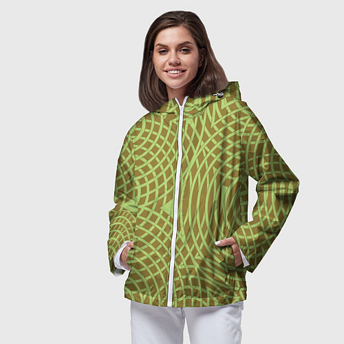Женская ветровка Вертеп dark / 3D-Белый – фото 3