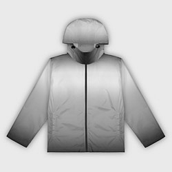 Ветровка с капюшоном женская Градиент чёрно-серый, цвет: 3D-черный