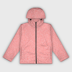 Ветровка с капюшоном женская Текстурный бледно-красный, цвет: 3D-черный