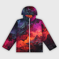 Женская ветровка Яркий абстрактный путь