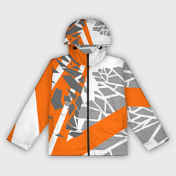 Ветровка с капюшоном женская Racing texture, цвет: 3D-черный