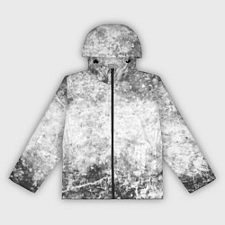 Женская ветровка Абстракция - серый ветер