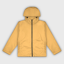 Ветровка с капюшоном женская Эмоция радости - желтый, цвет: 3D-черный