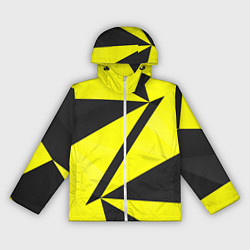 Ветровка с капюшоном женская Абстрактные стекло, цвет: 3D-белый