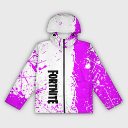 Ветровка с капюшоном женская Fortnite pink color, цвет: 3D-черный