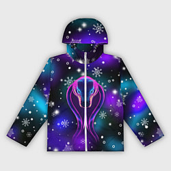 Женская ветровка Космическая кобра