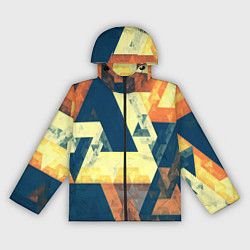 Женская ветровка Абстрактные треугольники