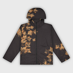 Женская ветровка Осенние листья эффект