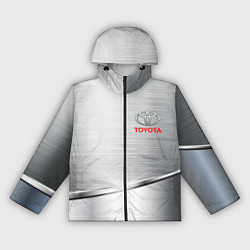 Ветровка с капюшоном женская Toyota metalic brend, цвет: 3D-черный