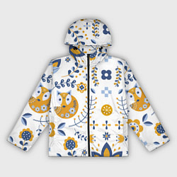 Женская ветровка Скандинавский узор