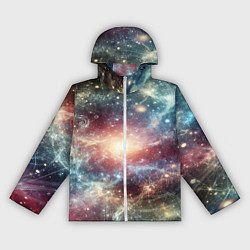 Женская ветровка Космическая туманность