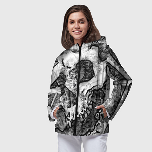 Женская ветровка Беззубый / 3D-Черный – фото 3