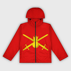 Ветровка с капюшоном женская Сухопутные войска, цвет: 3D-черный