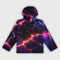 Женская ветровка Текстура вулкана