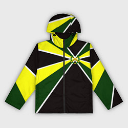 Ветровка с капюшоном женская Мотострелковые войска: лавры, цвет: 3D-черный