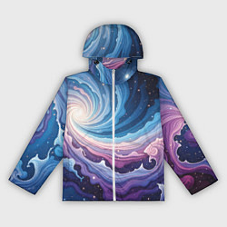 Женская ветровка Космическая волна