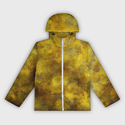 Женская ветровка Золотая ржавая текстура