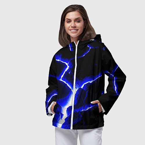 Женская ветровка The rift / 3D-Белый – фото 3