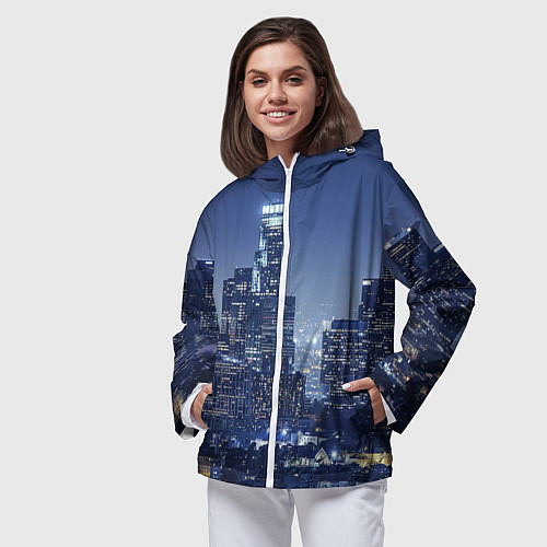 Женская ветровка City / 3D-Белый – фото 3