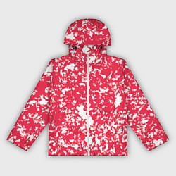 Женская ветровка Розовый пятнистый