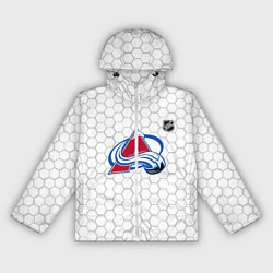 Ветровка с капюшоном женская Колорадо Эвеланш - белые соты, цвет: 3D-белый