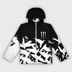 Женская ветровка Monster energy crow