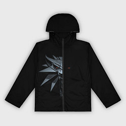 Ветровка с капюшоном женская Зверь в полумраке - Ведьмак 3, цвет: 3D-черный