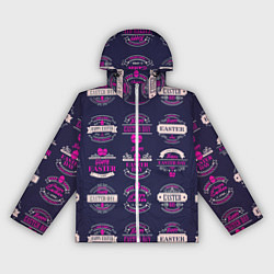 Ветровка с капюшоном женская Easter pink, цвет: 3D-белый