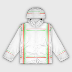 Женская ветровка Neon light green red