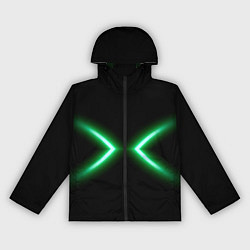 Женская ветровка Neon green lines