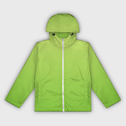 Ветровка с капюшоном женская Color lime green, цвет: 3D-белый
