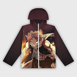 Ветровка с капюшоном женская Fairy tail, цвет: 3D-белый